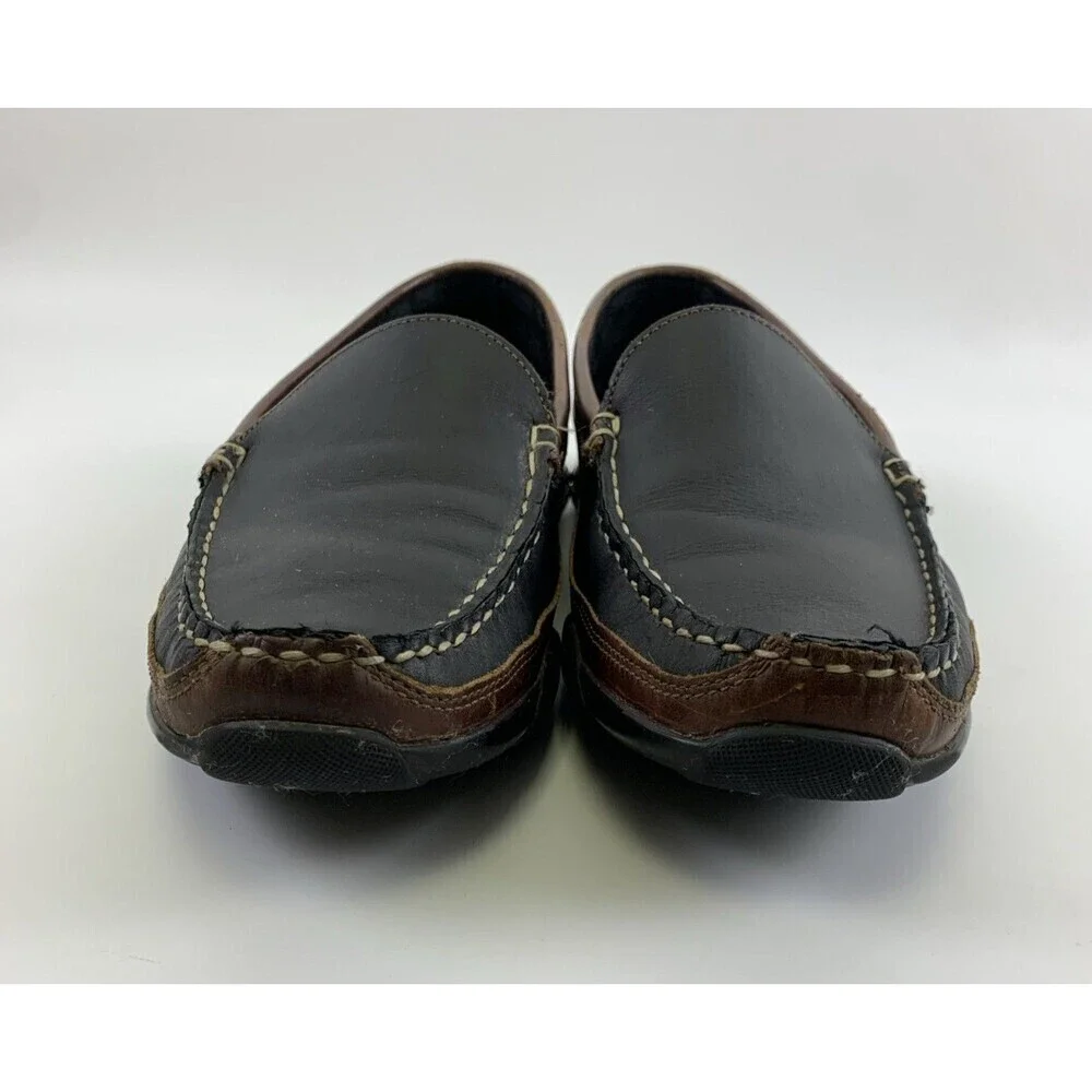 Allen Edmonds Boulder Venetian Driving Moccasin Loafer Black Brown Leather M 11‎